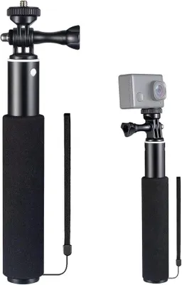 Produktbild von Selfiestick für Actionkameras, geeignet für Aktionskameras von Insta360, GoPro, DJI