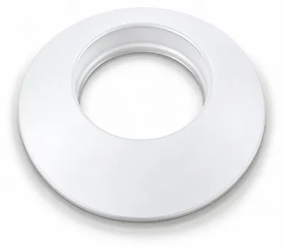 Immagine prodotto di Rosetta in silicone per parete - 100 mm - Bianco - Resistente al calore