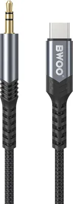Zdjęcie produktu dla Bwoo Kabel Aux 3.5Mm - Usb-C Bo-Aux066 Czarny