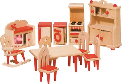 Image de Goki Dollhouse Furniture Kitchen