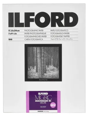 Image de ILFORD MULTIGRADE V RC DE LUXE MGD.1M - Surface Brillante 17,8 x 24,0 cm 100 feuilles