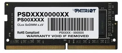 Produktbild von SO-DIMM 8 GB DDR4-3200   (schwarz, PSD48G320081S, Signature Line)