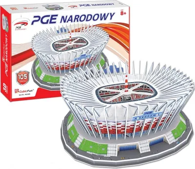 Produktbild von Cubic Fun - 3D Puzzle PGE Narodowy Fussballstadion Nationalstadion