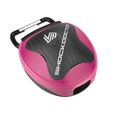 Produktbild von Shock Doctor Mundschutz Tasche Farbe Rosa