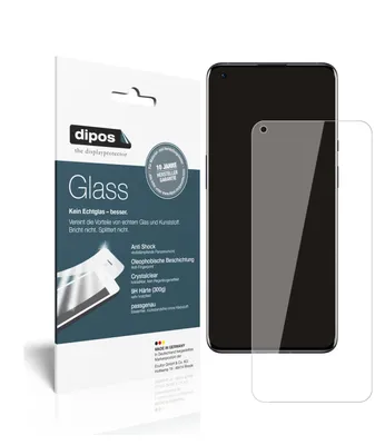 Produktbild von 2x Schutzfolie für OnePlus 9 Pro 5G - Anti-Shock 9H Folie dipos Glass Kunststoffglas