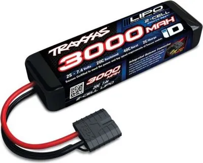 Produktbild von TRAXXAS 2S LiPo Power Cell 3000mAh 7,4V