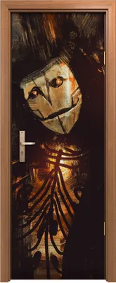 Produktbild von Türposter 70x200 cm Türaufkleber Türtapete Türfolie Klebefolie Porträt dunkle Fantasy Charakters