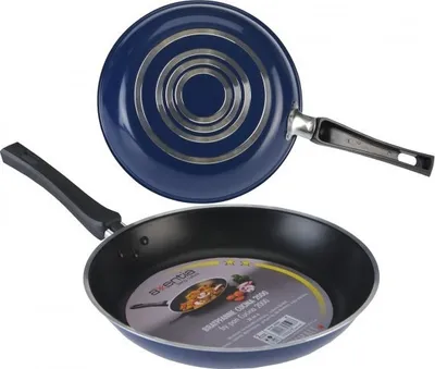 Produktbild von Axentia Cucina 4000 FRY PAN Bratpfanne, 24 cm max. Durchmesser, Aluminium, Antihaftbeschichtung