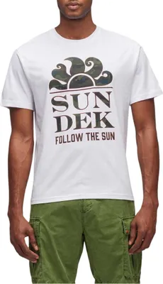 Produktbild von Sundek New Logo Fthe Sun Kurzarm-t-shirt Weiß M Mann Weiß M