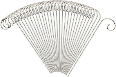Produktbild von Garten Label Haken - Pflanzen Marker - Pflanzen Organisieren - Edelstahl - 30 Stück - Silber
