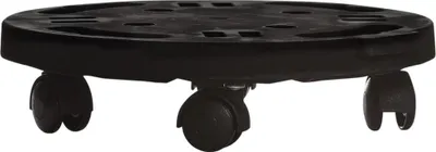 Obrázek produktu pro vidaXL Válec na rostliny o průměru 30 cm černý 170 kg