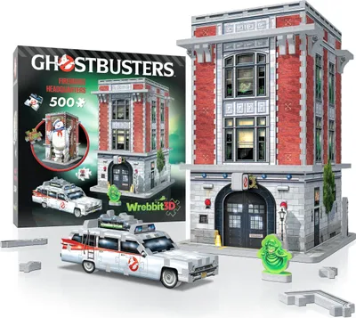 Image de WREBBIT 3D puzzle Ghostbusters : la caserne de Ghostbusters 500 pièces