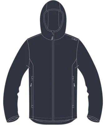 Produktbild von CMP Kinder Jacke Jacket FIX Hood Grau 98