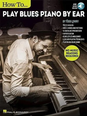 Produktbild von How to Play Blues Piano by Ear - Book/Online Audio
