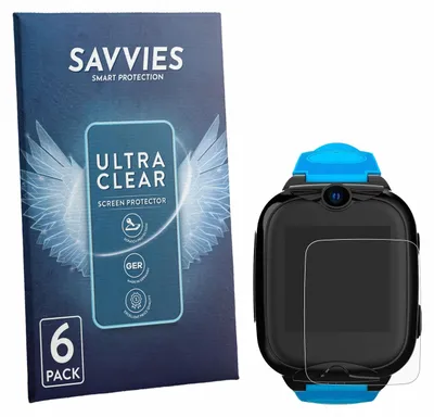 Produktbild von 6x Für Xplora XGO2 Schutzfolie Savvies Displayschutz Display Schutz Folie Klar Transparent