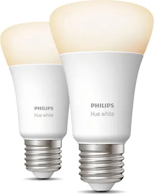 Image de Philips Hue White 8718696785270 éclairage intelligent Ampoule intelligente Bluetooth/Zigbee Blanc 9 W