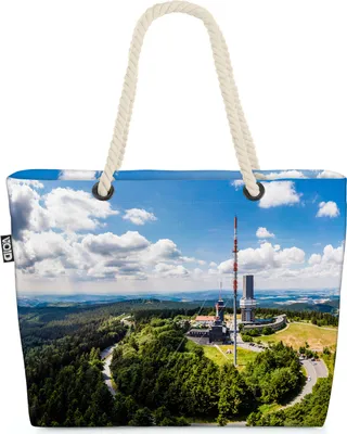 Produktbild von VOID Taunus Strandtasche Shopper 58x38x16cm 23L XXL Einkaufstasche Tasche Reisetasche Beach Bag