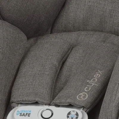 Produktbild von Cybex Gurtpolster für Cloud-Q- Cloud-Z- Aton-Q Babyschale - Soho Grey PLUS