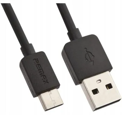 Produktbild von Remax RC-006a USB-C Ladekabel 1m Schwarz