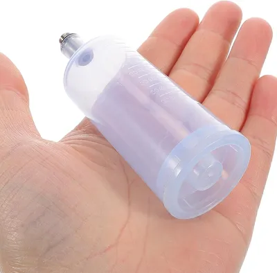 Produktbild von 2 Pcs Kunststoff Airbrush Farbbecher 20ml Für Künstler Mit Zerlegbarem Design
