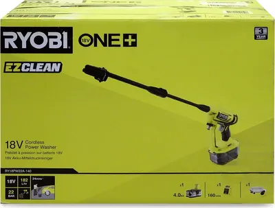 Produktbild von Ryobi RY18PW22A-0 Akku-Drucklanze 18V ONE+ 182 l/h 22 Bar Kit 4,0 Ah