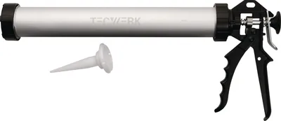 Obrázok produktu pre Ručná tesniaca pištoľ Profi uzavretá pre 310 ml kartuše/vrecká do 600 ml