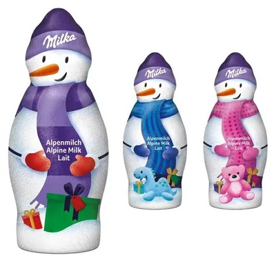 Produktbild von Milka Schneemann Alpenmilch 50g