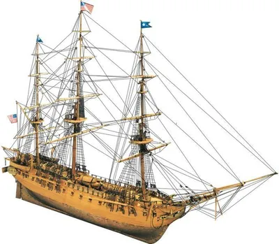 Zdjęcie produktu dla Kompletny zestaw Krick USS Constitution