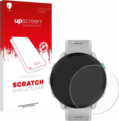 Produktbild von upscreen Schutzfolie für Garmin Forerunner 55 Displayschutz Displayschutzfolie Folie Klar Transparent