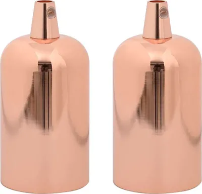 Produktbild von vidaXL Lampenfassungen 2 Stk. Rosegold E27