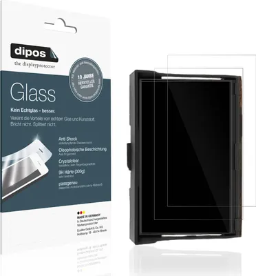 Produktbild von 2x Schutzfolie für Sixtop P1 - Anti-Shock 9H Folie dipos Glass Kunststoffglas