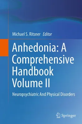 Image de Anhedonia: A Comprehensive Handbook Volume II