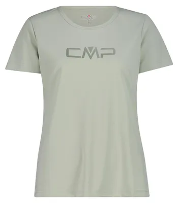 Produktbild von CMP Damen T-Shirt mit Dry Function und Rundhalsausschnitt grün 40