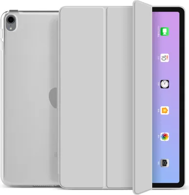 Produktbild von Schutzhülle für Apple iPad 11" 11 Generation 2025 & für Apple iPad 10.9" 10. Generation 2022 Smart Cover Etui Tasche schlanke Hülle - HELLGRAU
