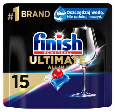 Zdjęcie produktu dla FINISH Kapsułki Ultimate All-in-1 15 regularne