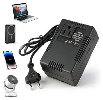 Image de Convertisseur de tension 220 V vers 110 V, 300 W