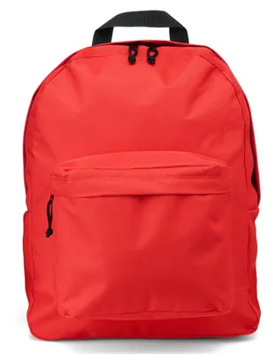 Immagine prodotto di Zaino Basic | 33 x 41 x 19 cm - Colore: Rosso - Dimensioni: 33 x 41 x 19 cm