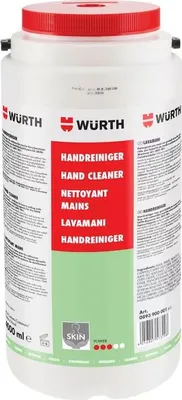 Produktbild von Würth Handreiniger im Eimer - zum Reinigen von leicht bis Mittelschwerer Verschmutzung