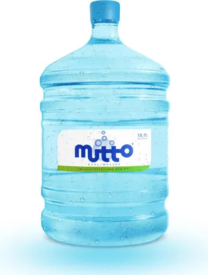 Produktbild von Mutto Premium Quellwasser Wassergallone Flasche für Wasserspender oder Handpumpe