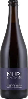 Produktbild von Muri Fade To Black (0,4% abv) | geringalkoholische Getränke | Dänemark | 1 x 0,75 Liter