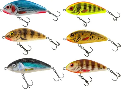 Produktbild von Salmo Fatso Floating 8cm 21g - Jerkbait, Salmo Farben:Bleeding Golden Bait