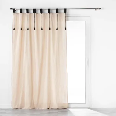 Obrázok produktu pre Záves s pútkami FILINE, polybavlna, 140 x 240 cm, béžový