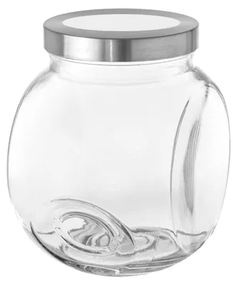 Produktbild von FORNOR 87061 Glasbehälter mit Deckel, 0,65 l, 12,1 x 8,7 x 12,5 cm