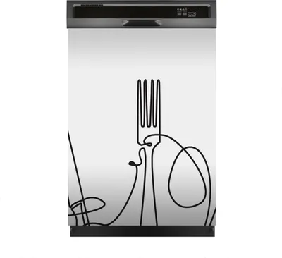 Produktbild von Magnete Dekorative 60x80 cm Küche Magnetmatte Spülmaschine - Küchenutensilien