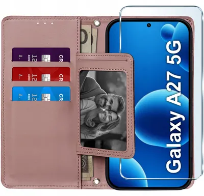 Immagine prodotto di ETUI z klapką do Samsung A27 5G Zamykane Magnetyczne + SZKŁO 9H