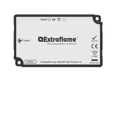 Produktbild von Extraflame WIFI-Modul 2019 Weiß für Total Control 1.0