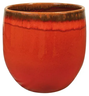 Produktbild von Ter Steege - Blumentopf - Rot - Durchmesser 19 cm