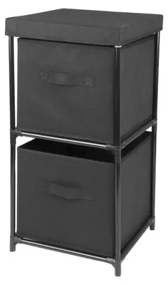 Image de DOCHTMANN Meuble de rangement à deux tiroirs 31 x 57 x 31 cm