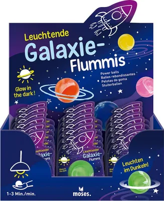 Produktbild von Leuchtgalaxie-Flummi