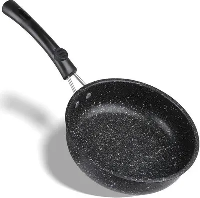 Obrázek produktu pro Pánev s jemným povrchem proti přilepení, průměr 16 cm, tepelně odolná rukojeť
